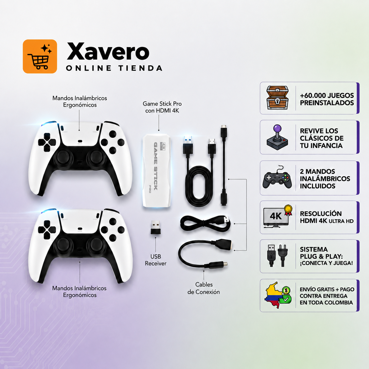 ¡Vuelve a vivir tu infancia con la Consola Retro de +60.000 Juegos! 🎮