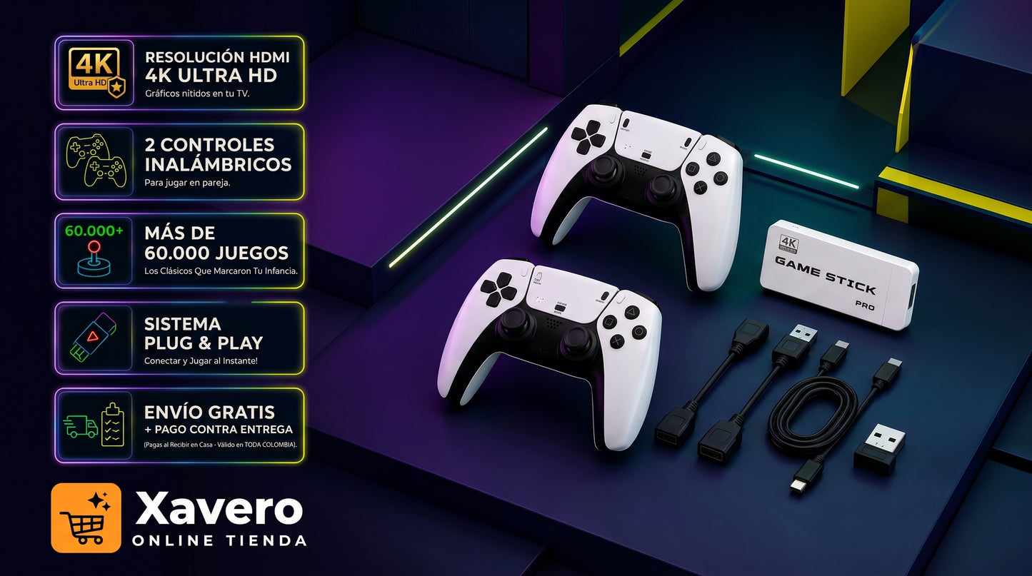 ¡Vuelve a vivir tu infancia con la Consola Retro de +60.000 Juegos! 🎮